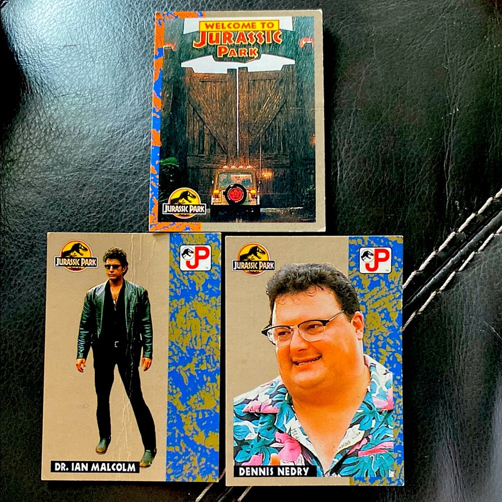 Jurassic Park Trading Cards Set